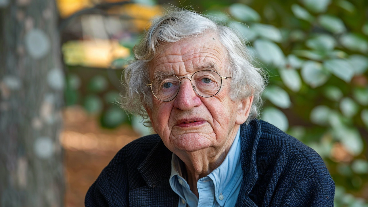 Noam Chomsky Alive and Well, Clarifies Wife Amidst Death Hoax