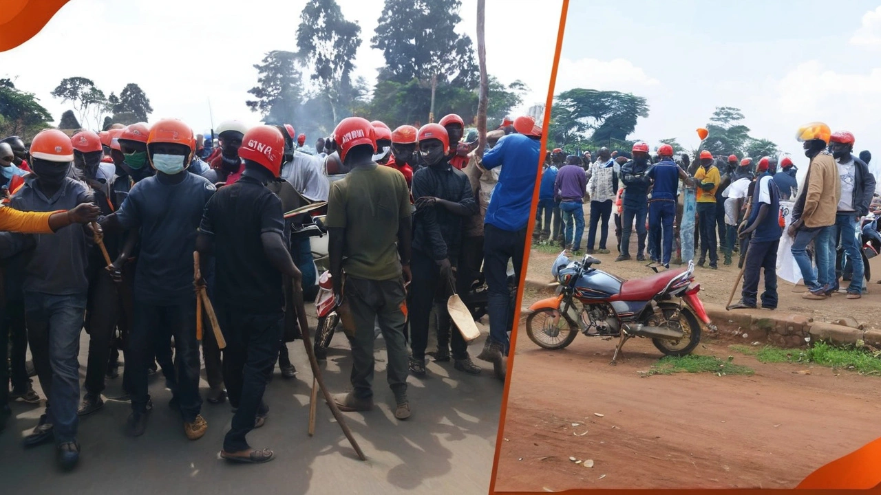 Turmoil in Kapsabet: Rising Unrest as Hired Goons Target Gen Z Protesters