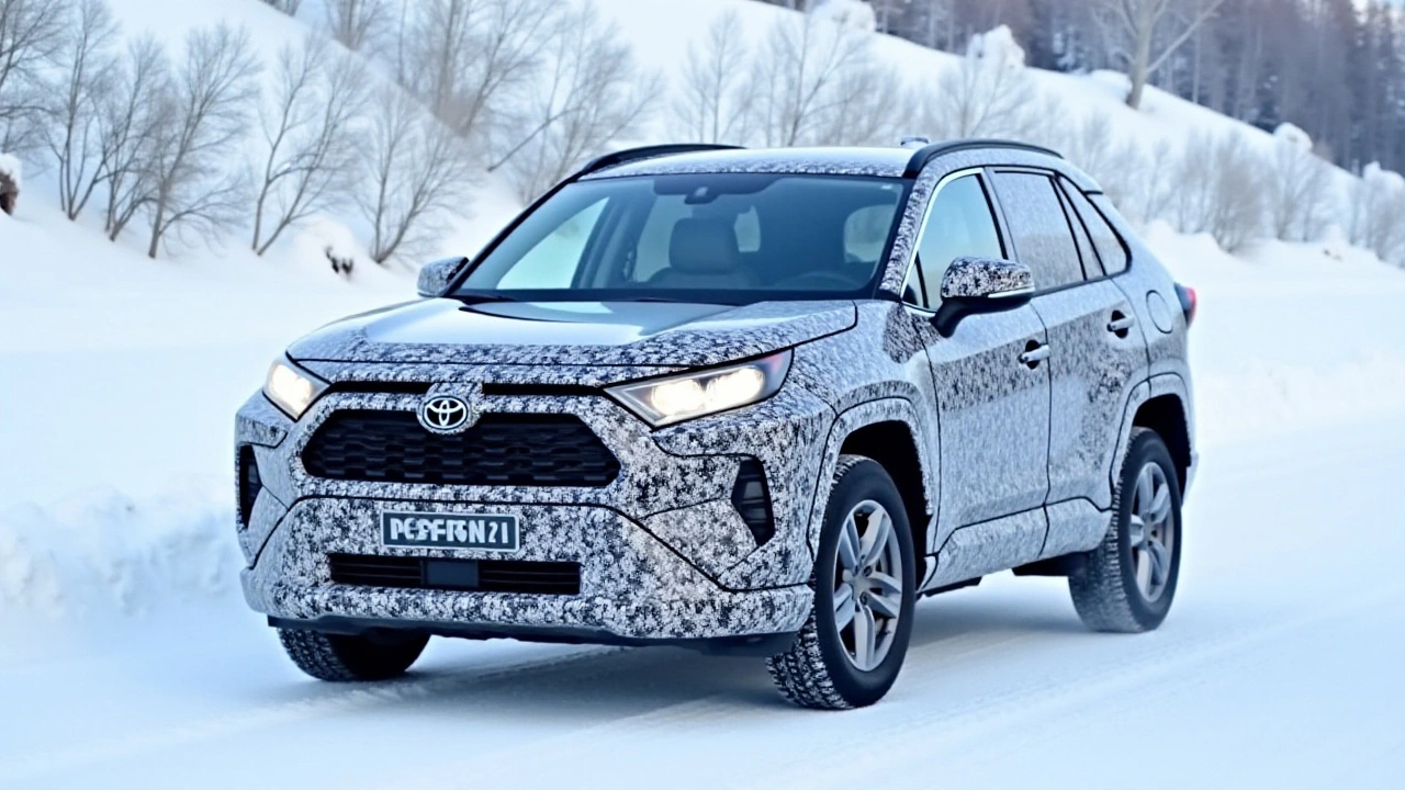 2026 Toyota RAV4 Hybrid Spy Shots Reveal Key Upgrades in Design and Performance