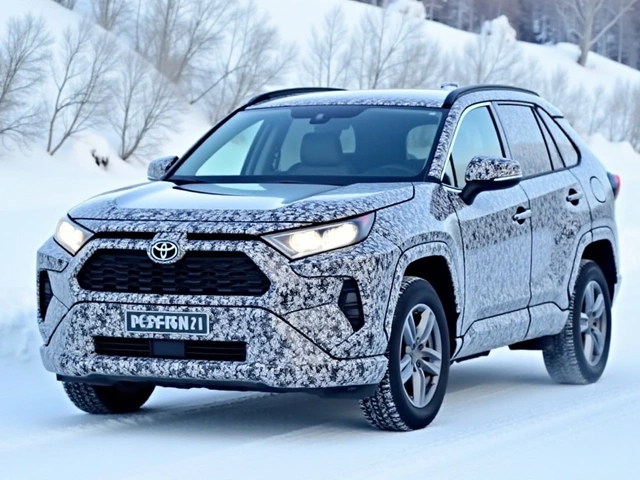 2026 Toyota RAV4 Hybrid Spy Shots Reveal Key Upgrades in Design and Performance